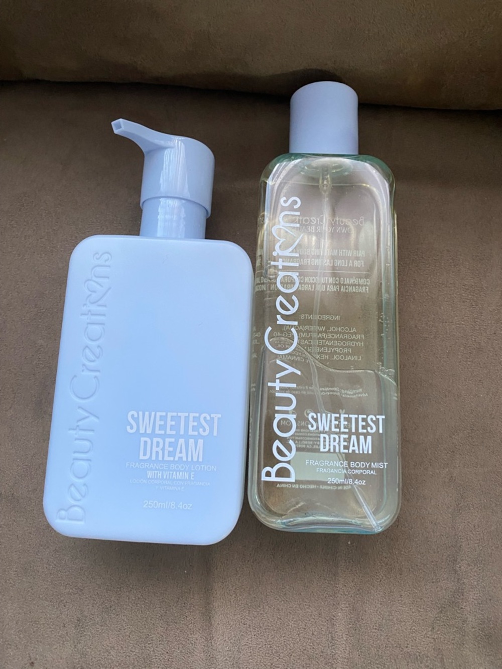 Beauty Creations Sweetest Dream Lotion & Mist Set - Light Blue